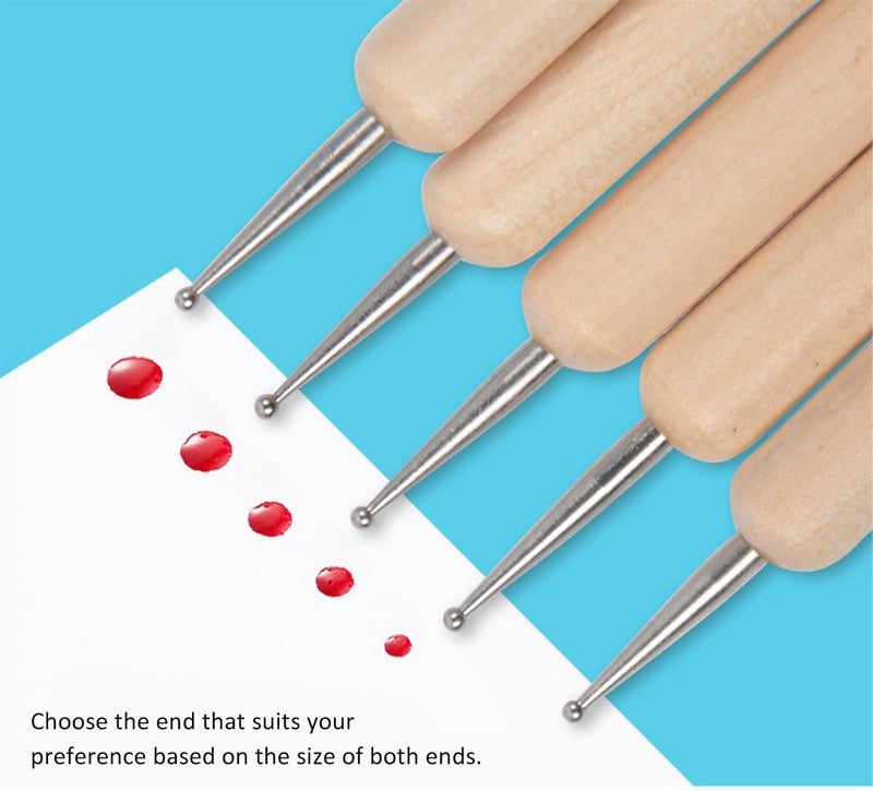 Amz Camel Silicone Clay Set, 5 Pcs Silicone Sculpting Tools, Flexible Clay Gadget, Professional Carving Tools, Handmade Ceramic Wworks, DIY Carving - Black - Image 2